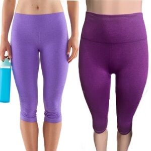 LULULEMON ATHLETICA Women’s Purple Capri Leggings